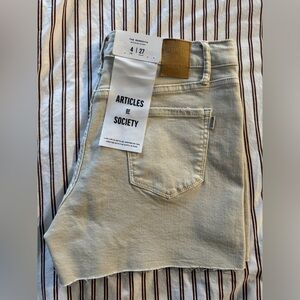 Articles of Society shorts. NWT